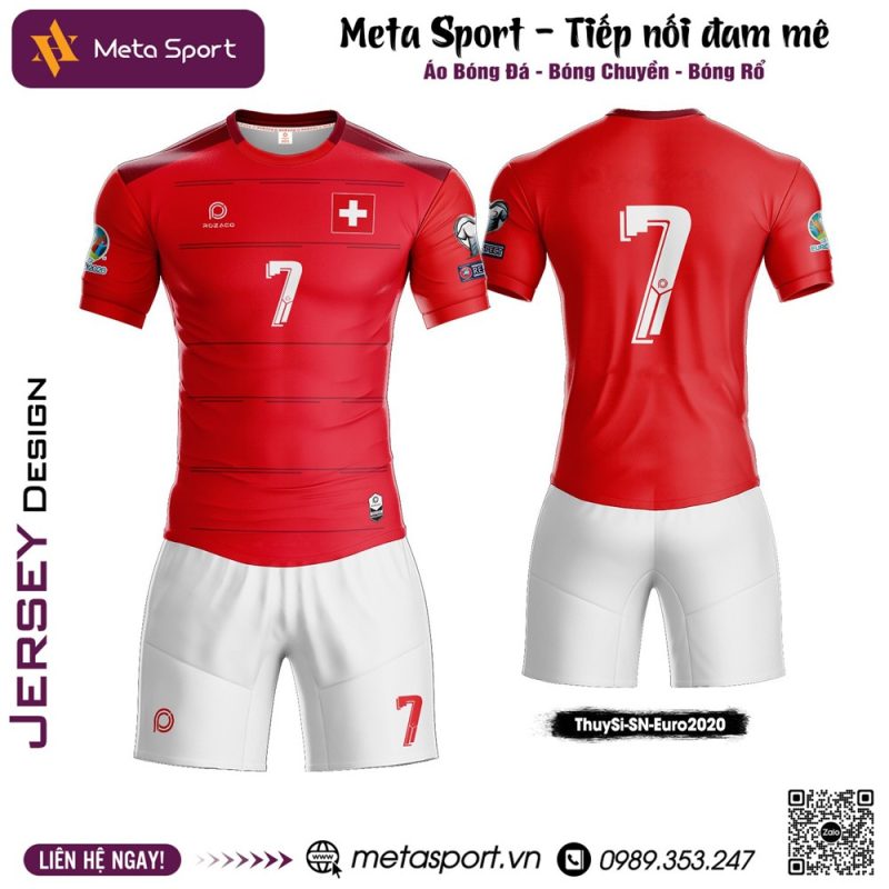 Mẫu áo đội tuyển Thụy Sĩ